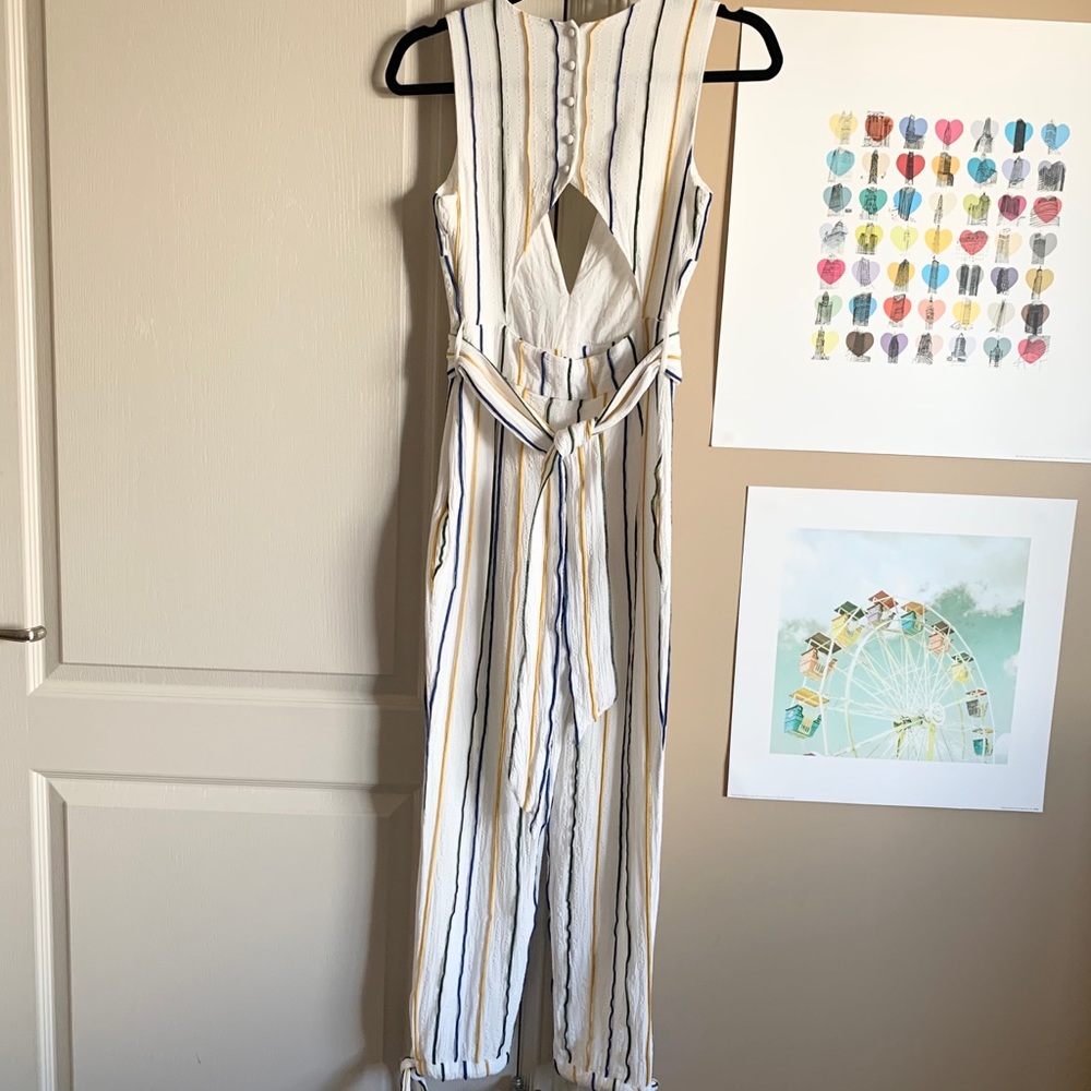 SOLD Tularosa | Reese striped jumpsuit - Picture 2 of 11